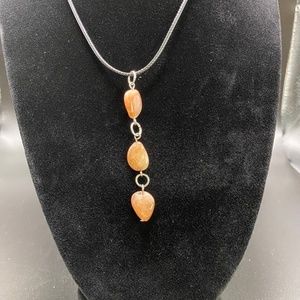 Sunstone necklace